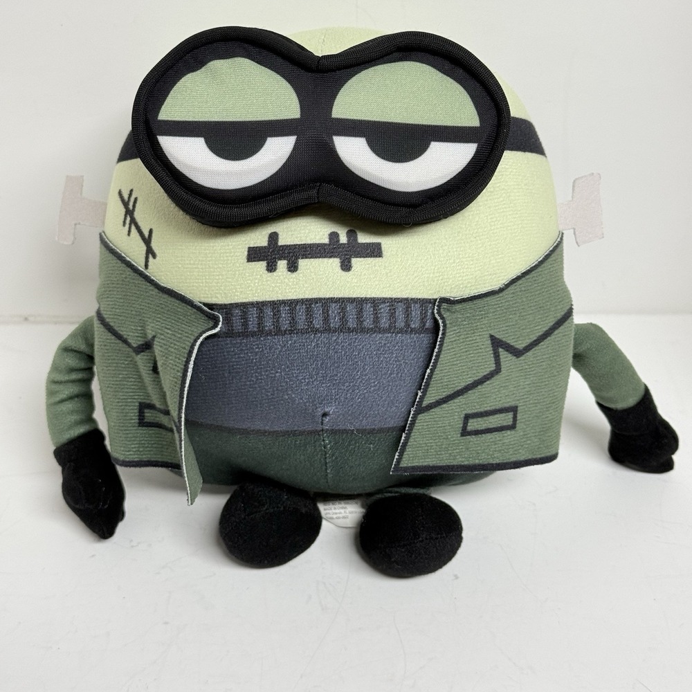 FrankenBob Minion Bob Plush 9" Universal Studios Despicable Me Soft Toy EUC - Picture 1 of 7